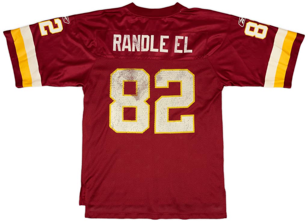 2006 Washington Redskins Randle El #82 Reebok On Field Home Jersey - 5/10 - (M)