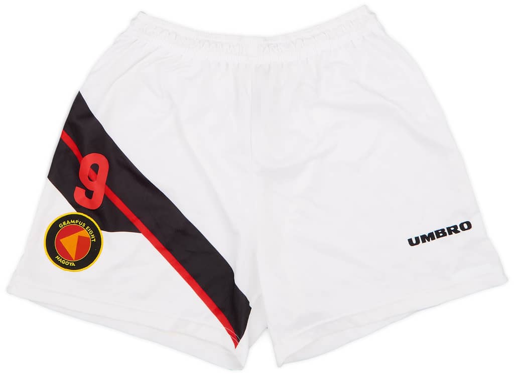 1997 Nagoya Grampus Eight Player Issue Away Shorts #9 - 5/10 - (M)