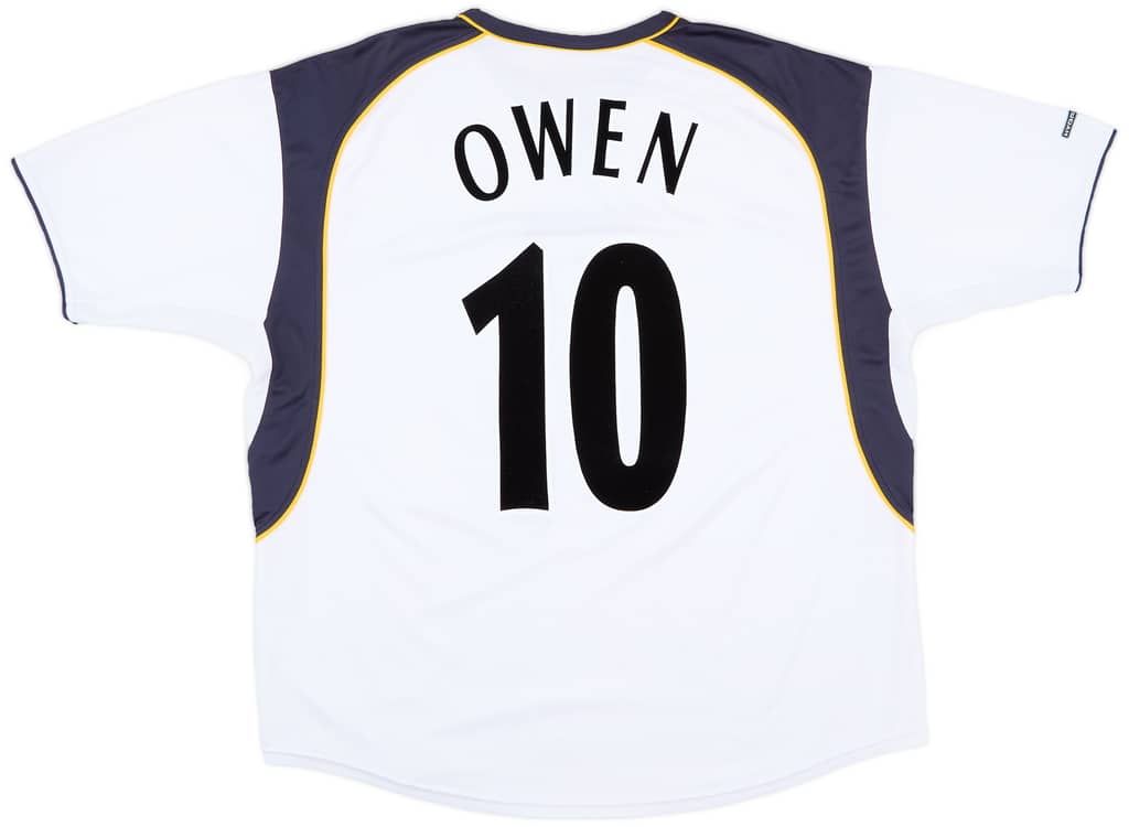 2001-03 Liverpool Away Shirt Owen #10 - 7/10 - (XL)