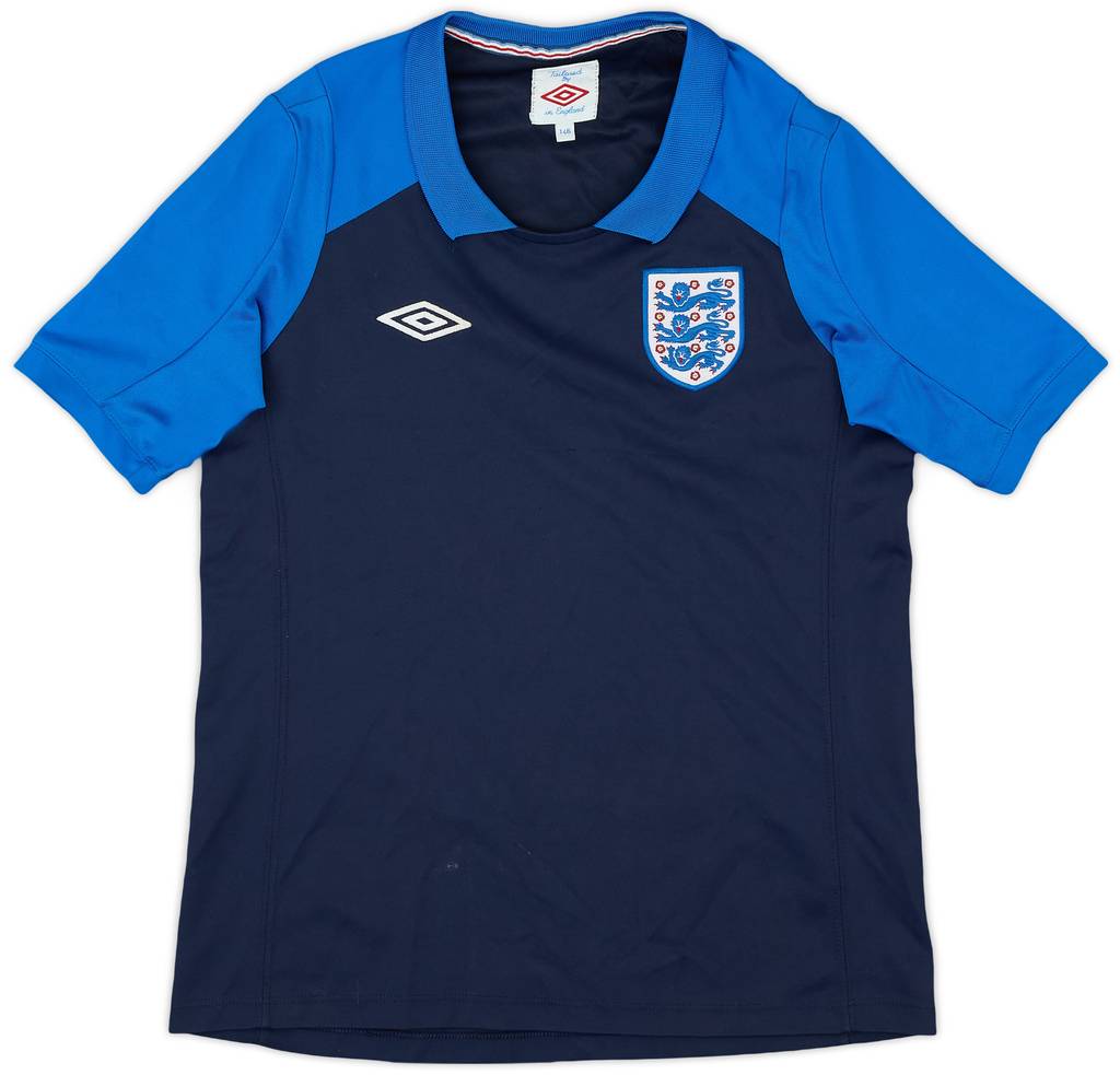 2010-11 England Umbro Training Shirt - 8/10 - (M.Boys)