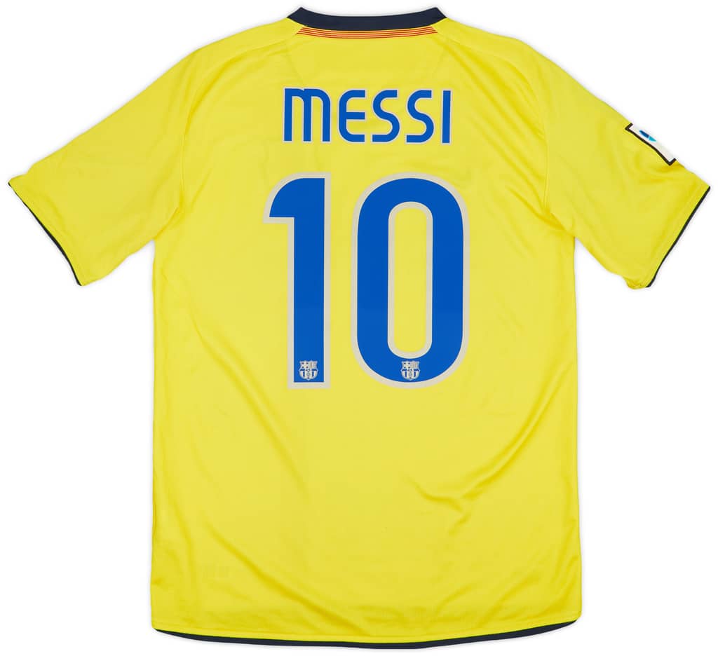 2008-10 Barcelona Away Shirt Messi #10 - 8/10 - (S)