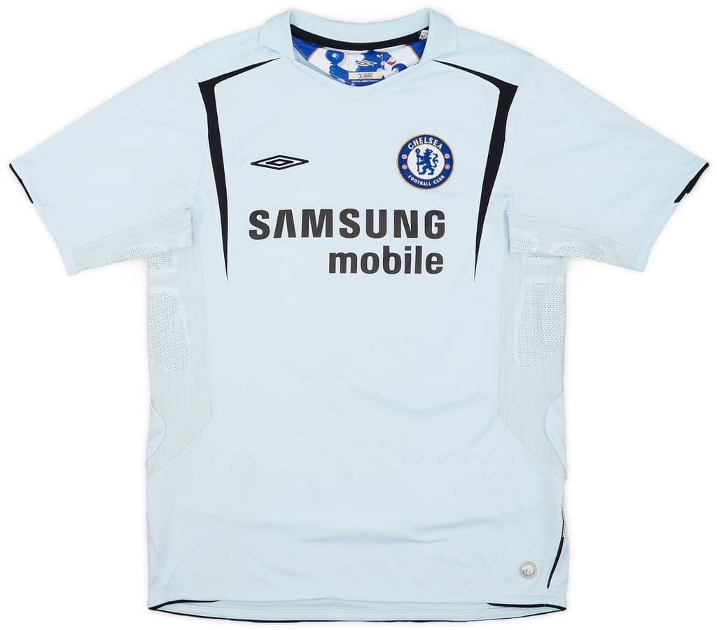 2005-06 Chelsea Away Shirt - 8/10 - (XL.Boys)