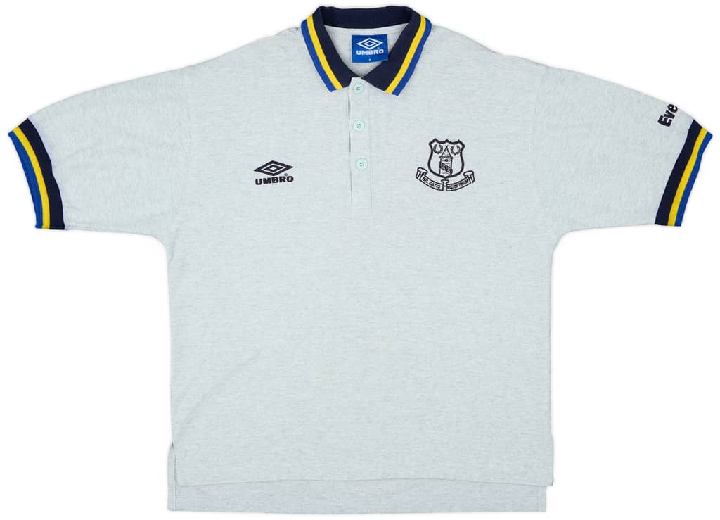 1999-00 Everton Umbro Polo Shirt - 9/10 - (M)