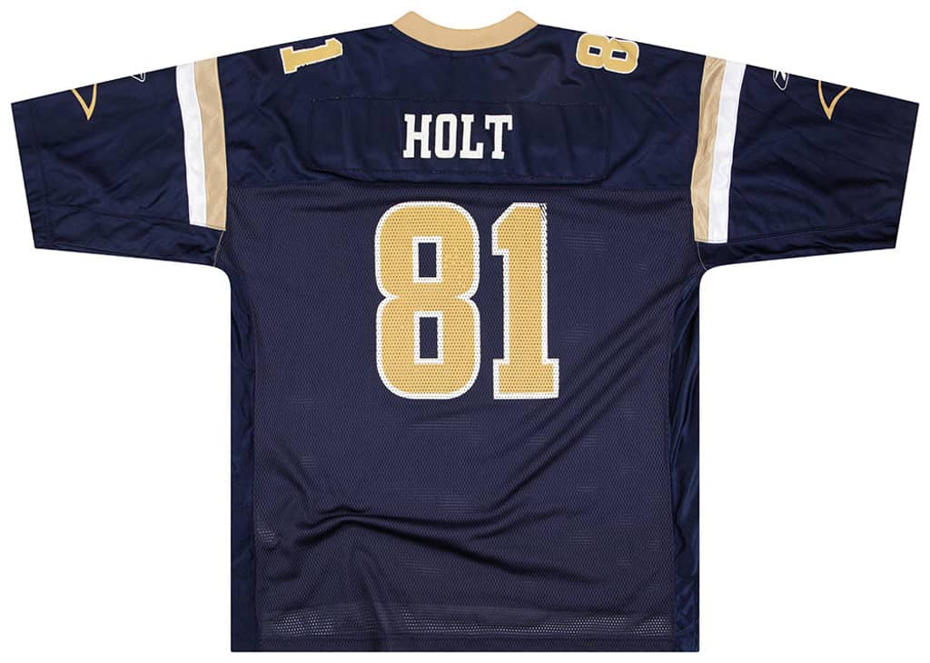 2002-04 St. Louis Rams Holt #81 Reebok On Field Jersey (Home) XXL