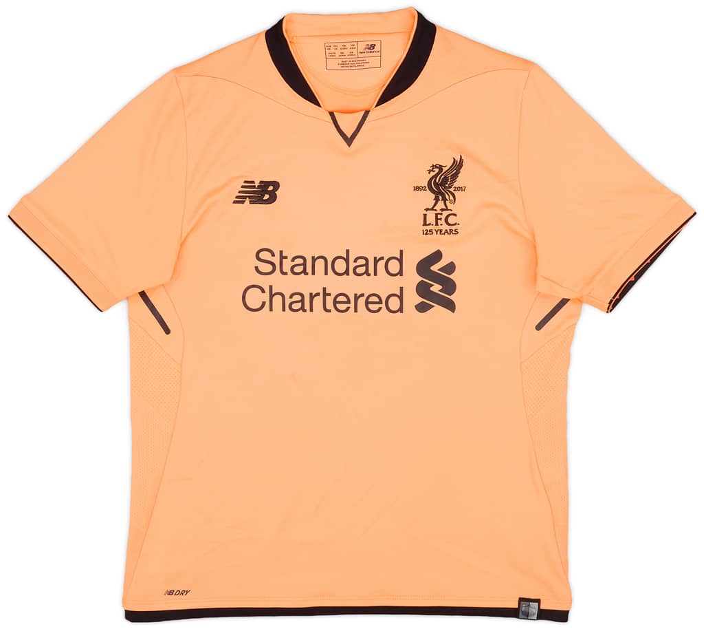 2017-18 Liverpool 125 Years Third Shirt - 8/10 - (XL.Boys)