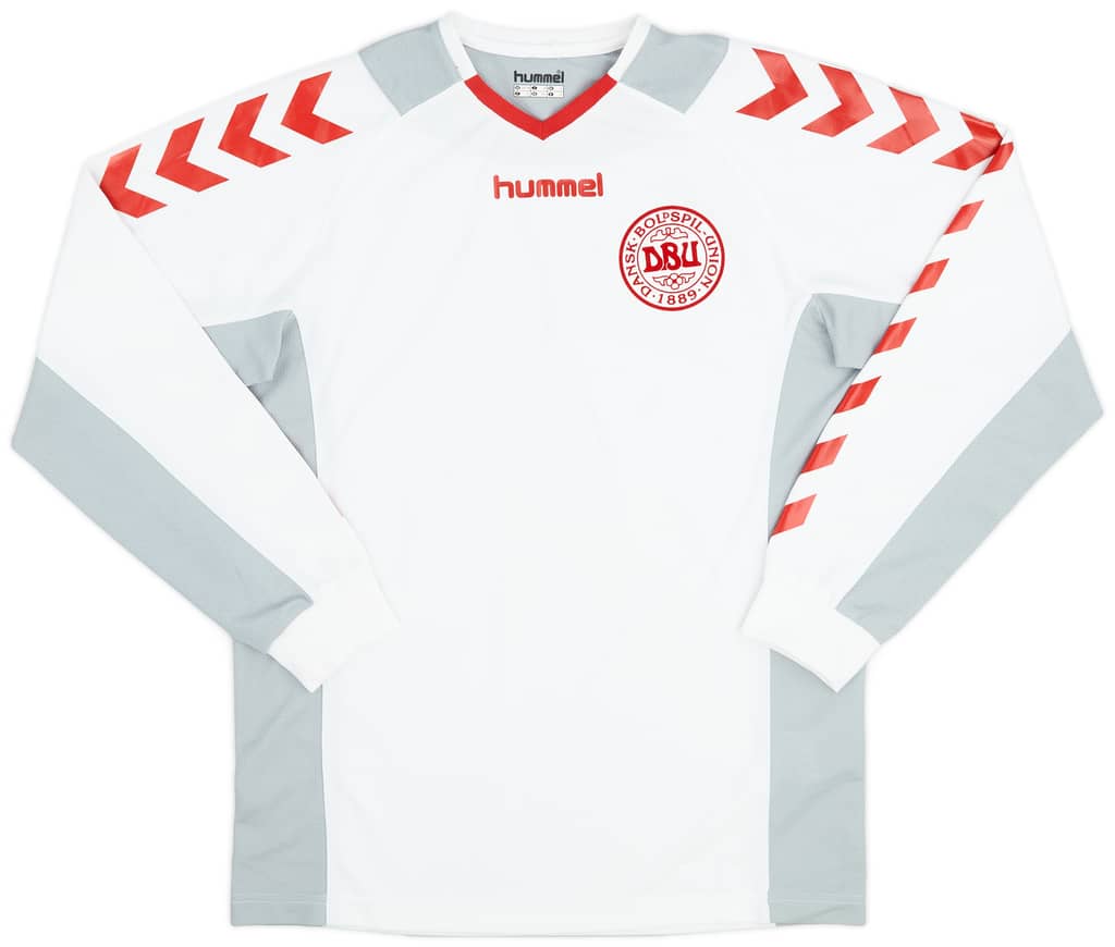 2003-04 Denmark Hummel L/S Training Shirt - 8/10 - (S)
