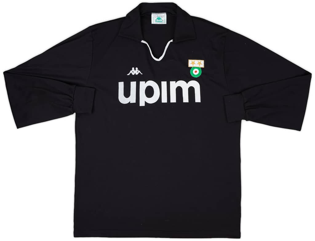 1990-91 Juventus Away L/S Shirt - 8/10 - (XL)