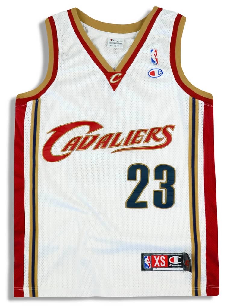 2003-10 Authentic Cleveland Cavaliers James #23 Champion Jersey (Home) XS