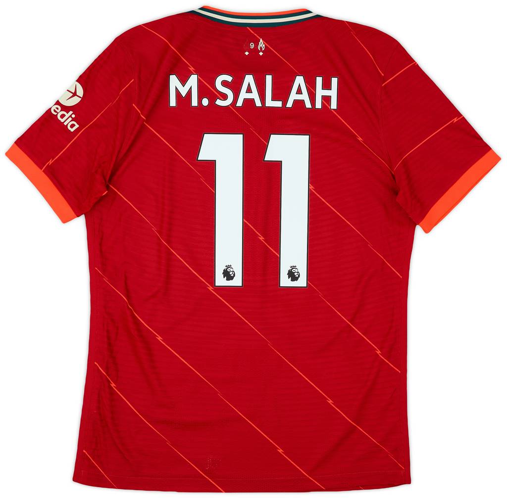2021-22 Liverpool Authentic Home Shirt M.Salah #11 - 8/10 - (M)