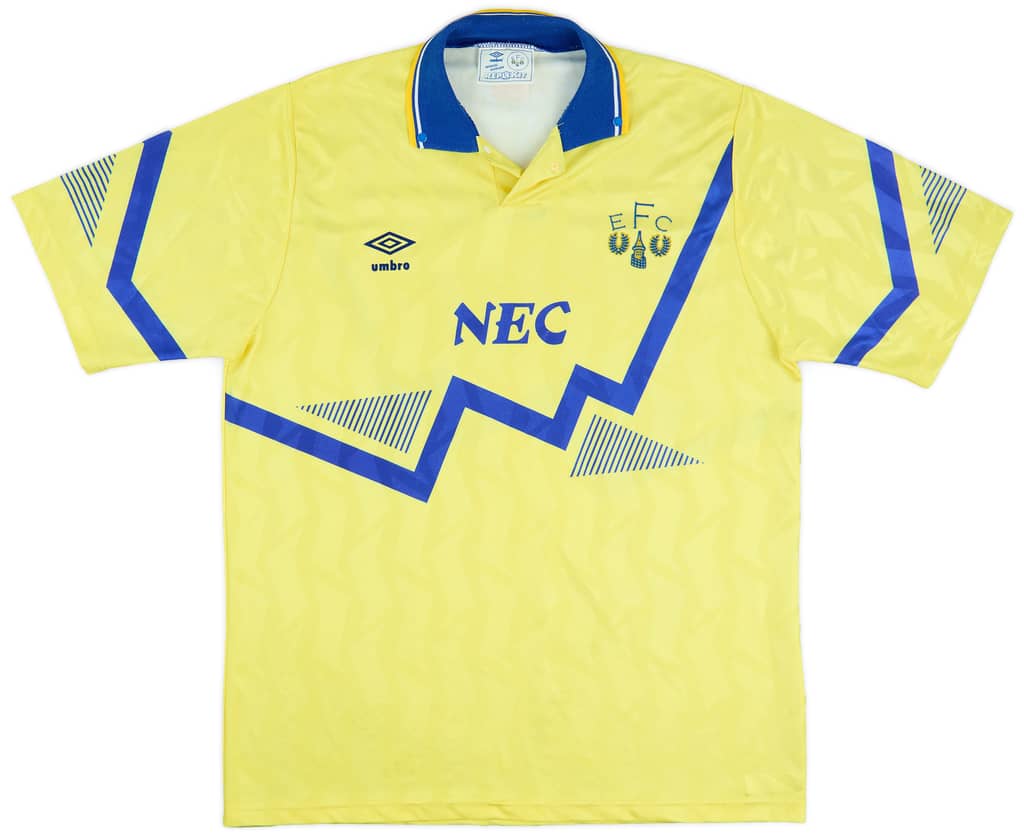 1990-92 Everton Away Shirt - 8/10 - (XL)