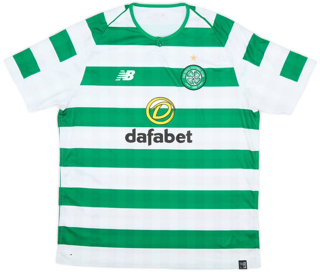 2018-19 Celtic Home Shirt - 6/10 - (XL)
