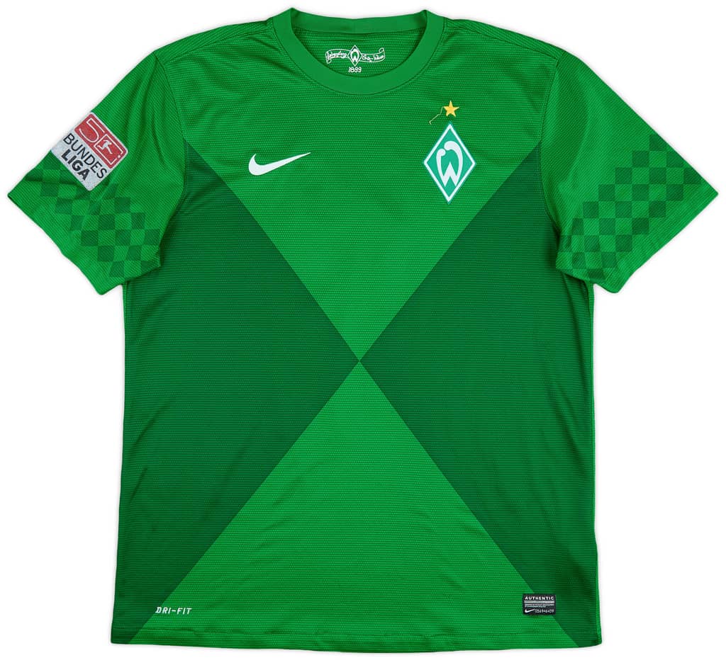 2011-12 Werder Bremen Home Shirt Elia #11 - 7/10 - (L)