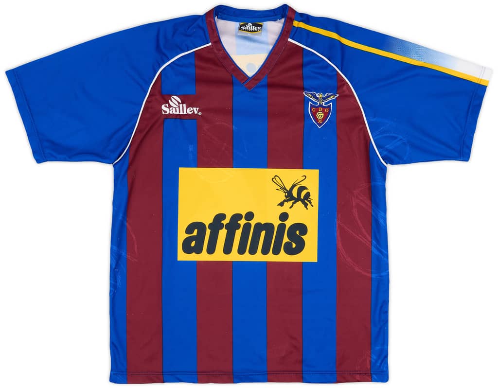2000-02 CD Olivais e Moscavide Match Issue Home Shirt David #16