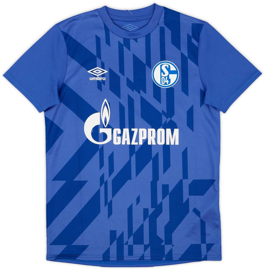 2019-20 Schalke Umbro Training Shirt - 8/10 - (M.Boys)