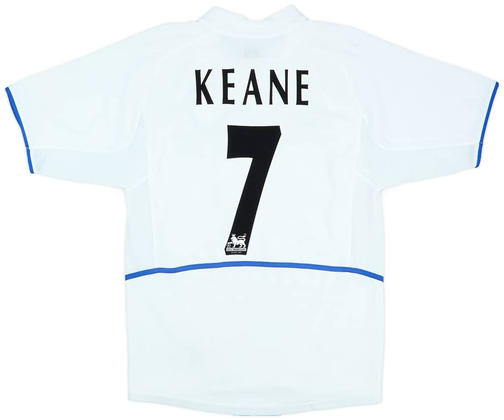 2002-03 Leeds United Home Shirt Keane #7 - 7/10 - (S)