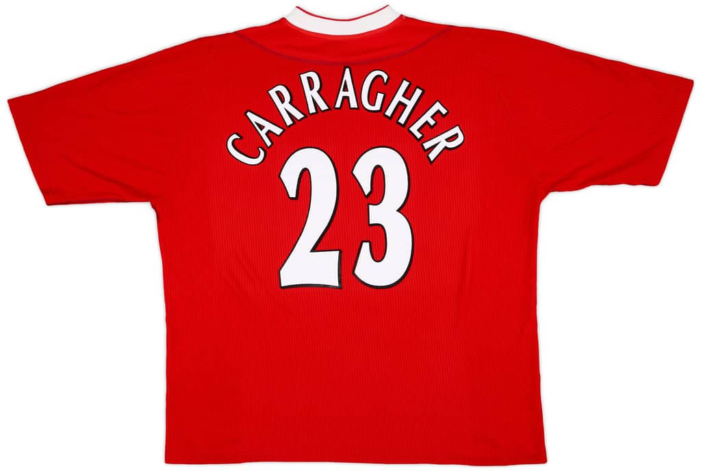 2002-04 Liverpool Home Shirt Carragher #23 - 9/10 - (XXL)