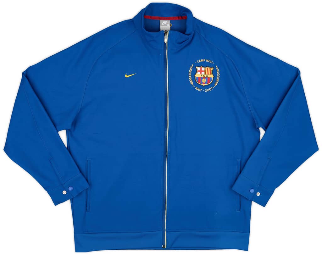 2007-08 Barcelona Nike Track Jacket - 8/10 - (XL)