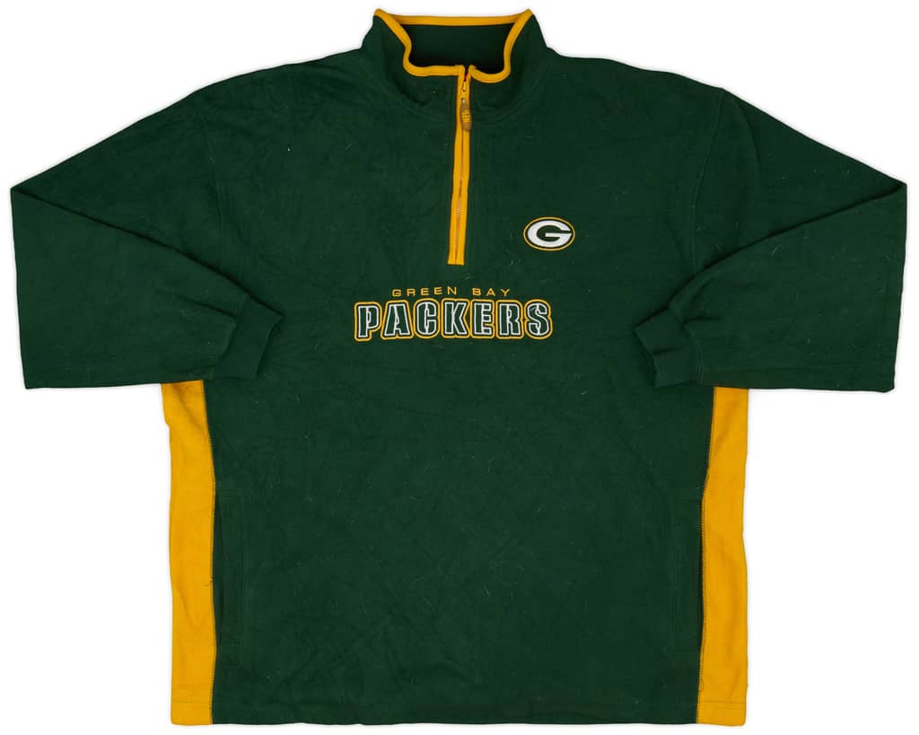 2004 Green Bay Packers NFL 1/4 Zip Fleece Jacket - 9/10 - (XL)