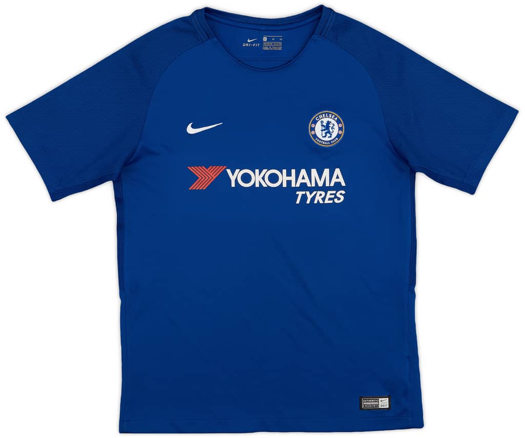2017-18 Chelsea Home Shirt - 8/10 - (XL.Boys)
