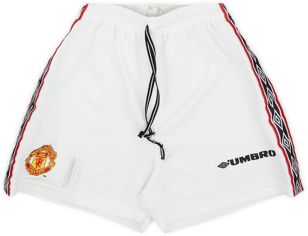 1998-00 Manchester United Home Shorts - 7/10 - (S.Boys)