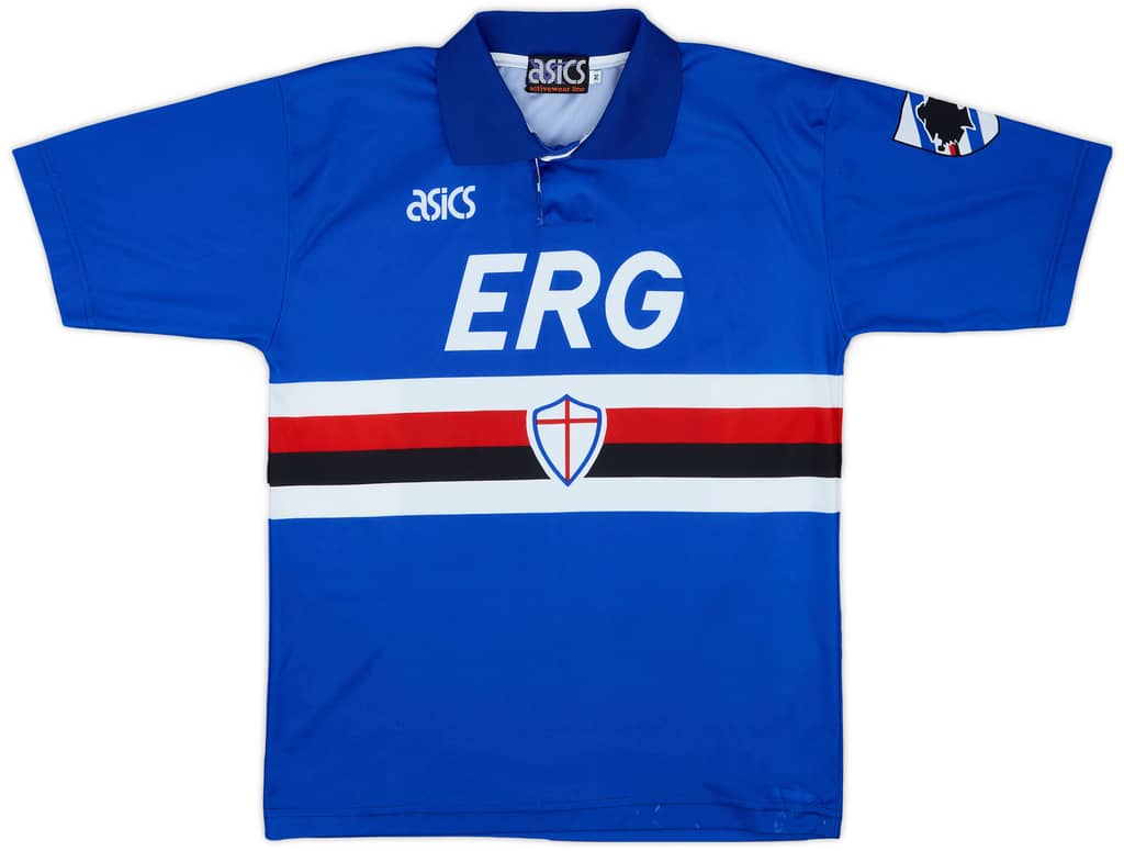 1992-94 Sampdoria Home Shirt - 7/10 - (M)