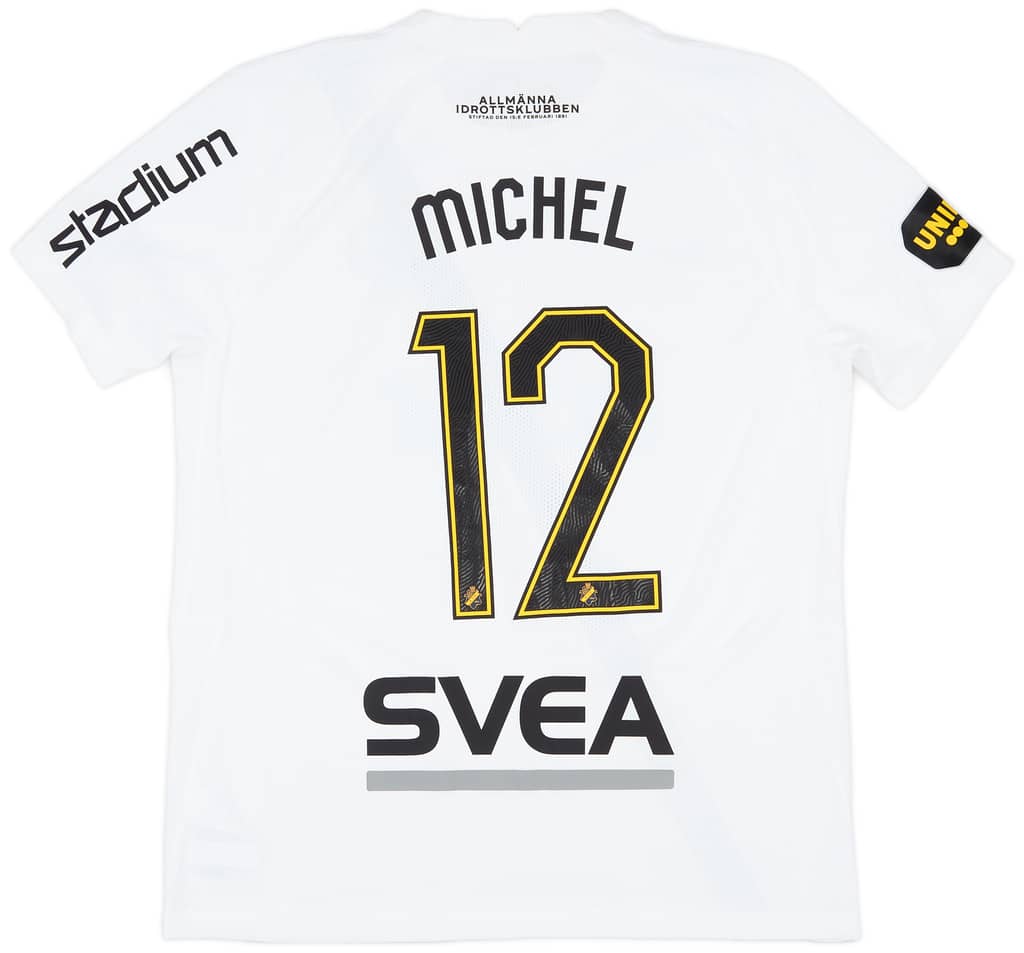 2021 AIK Stockholm Match Issue Away Shirt Michel #12
