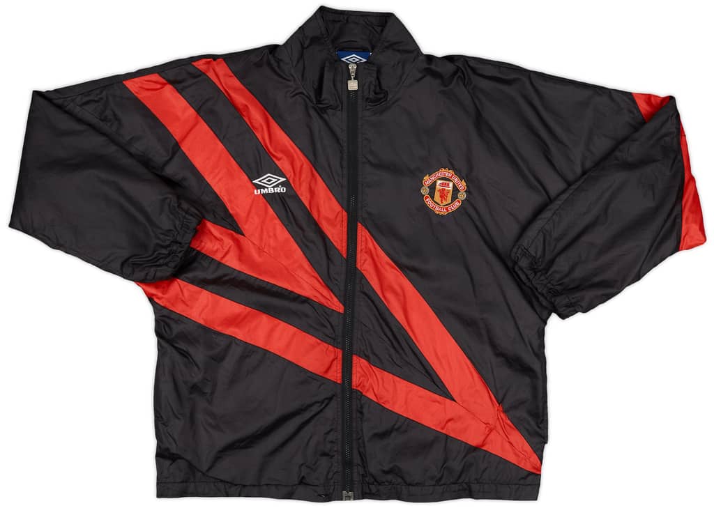 1992-93 Manchester United Umbro Track Jacket - 6/10 - (M)