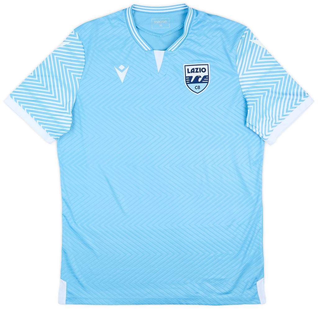 2021-22 Lazio C8 Macron Home Shirt Pasqualoni #10 - 9/10 - (XL)