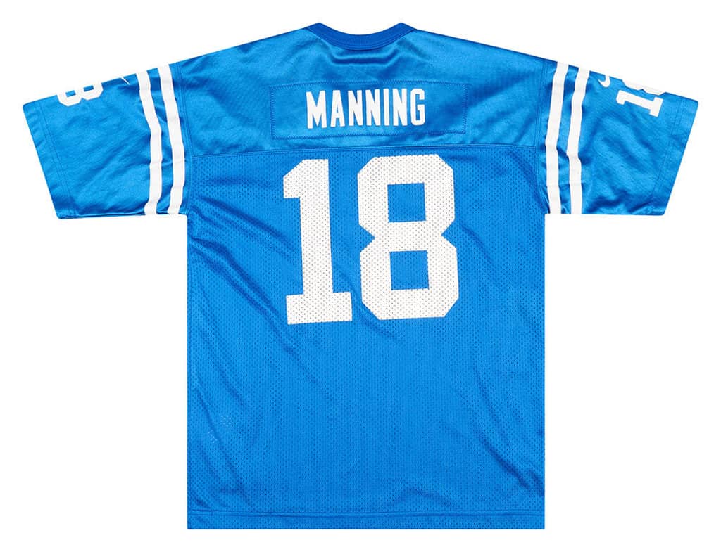 1998 Indianapolis Colts Manning #18 Nike Jersey (Home) Y
