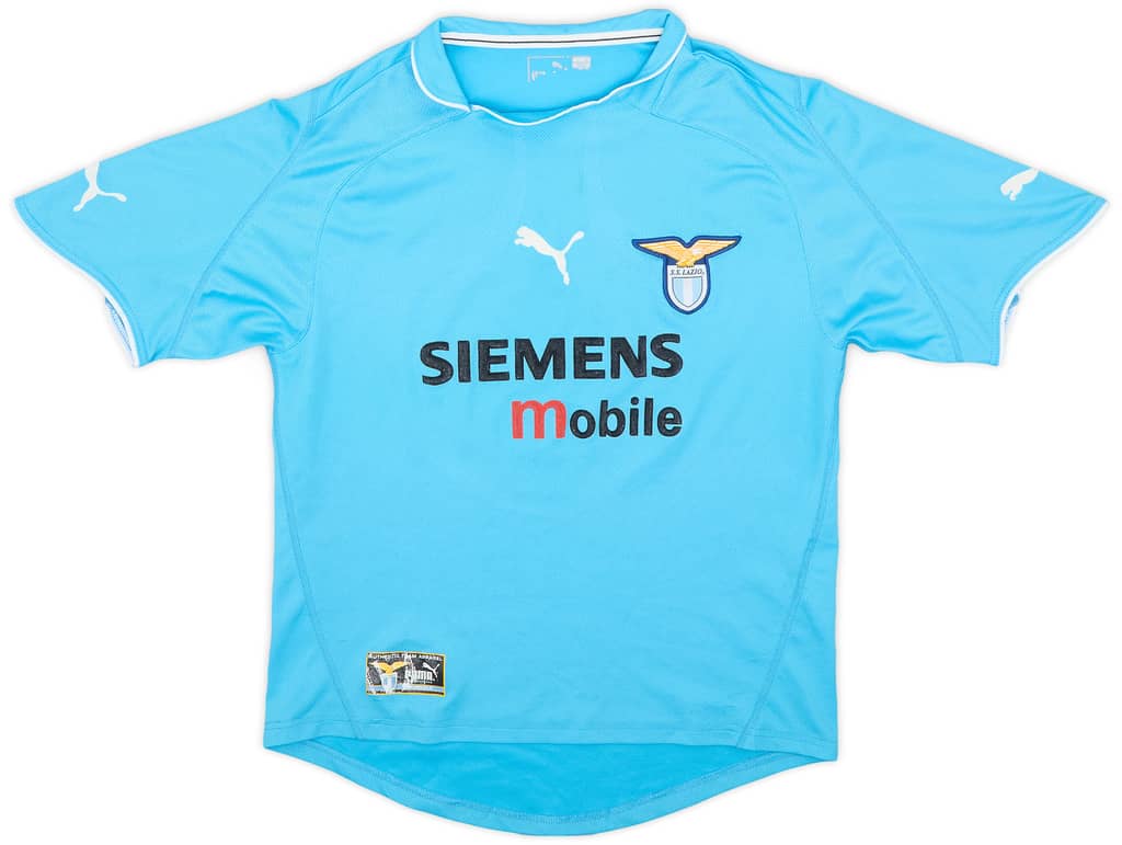 2002-03 Lazio Home Shirt - 6/10 - (XL.Boys)
