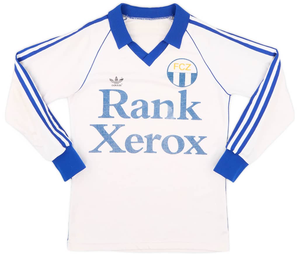 1980-82 FC Zurich Home L/S Shirt - 6/10 - (S)