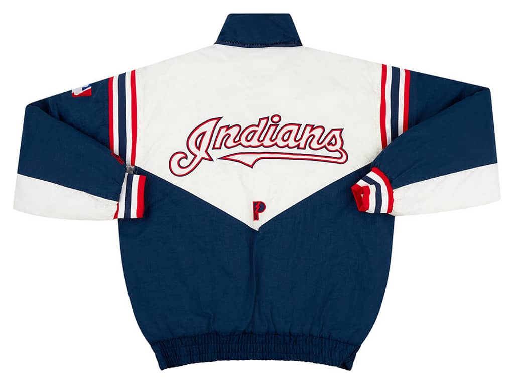1990s Cleveland Indians Pro Player Rain Coat M
