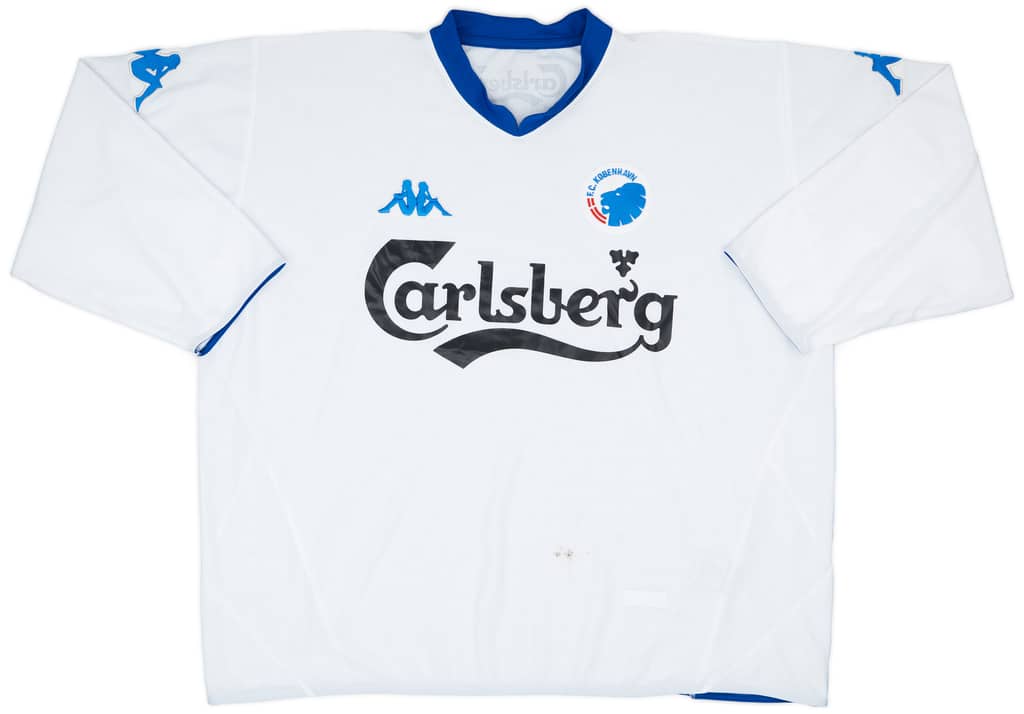 2007-08 FC Copenhagen Home L/S Shirt - 6/10 - (XXL)