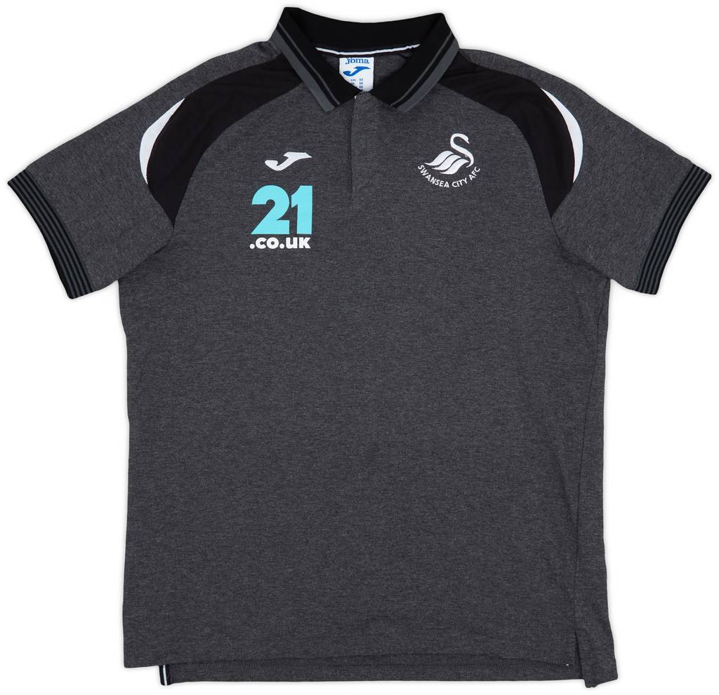 2018-19 Swansea Joma Training Shirt - 9/10 - (M)