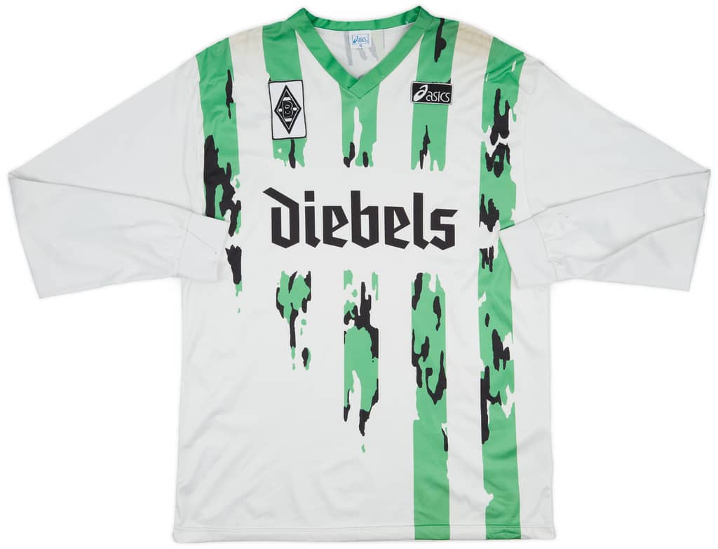 1994-95 Borussia Monchengladbach Home L/S Shirt - 7/10 - (XL)