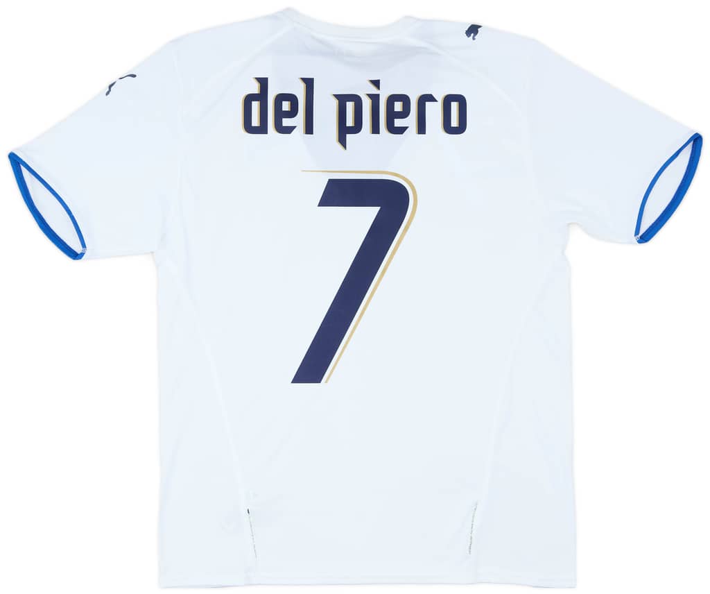 2006 Italy Away Shirt Del Piero #7 (M)