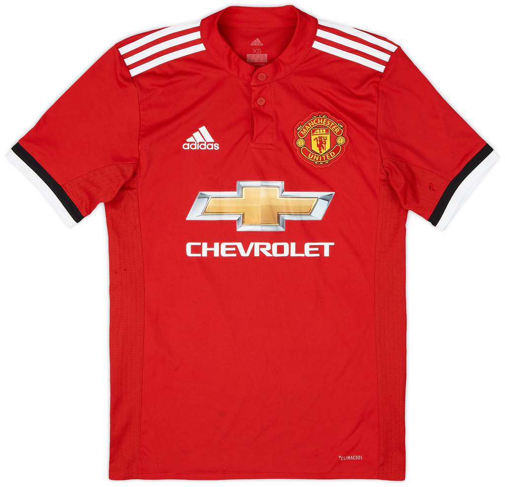 2017-18 Manchester United Home Shirt Mata #8 - 5/10 - (XS)