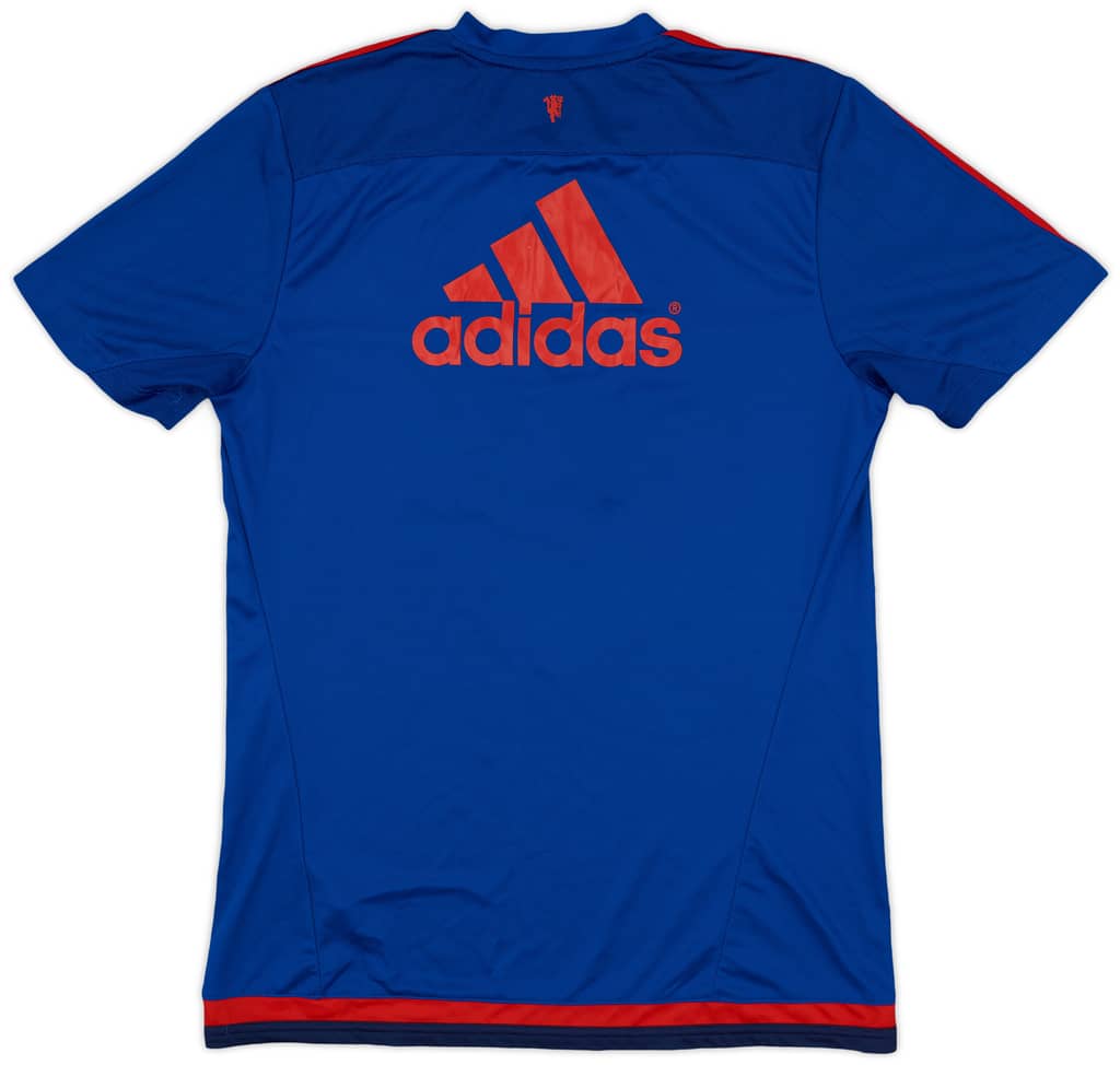 2015-16 Manchester United adizero Training Shirt - 9/10 - (M)