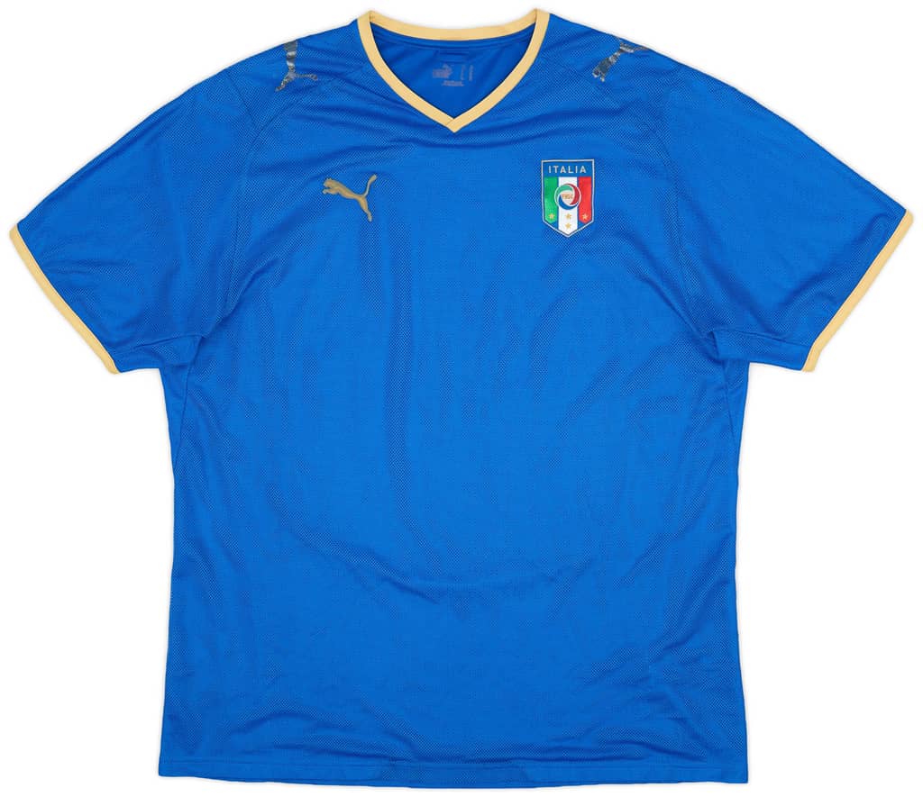 2007-08 Italy Home Shirt - 4/10 - (XL)