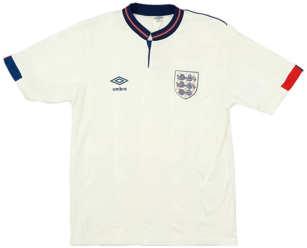 1987-90 England Home Shirt - 7/10 - (S)