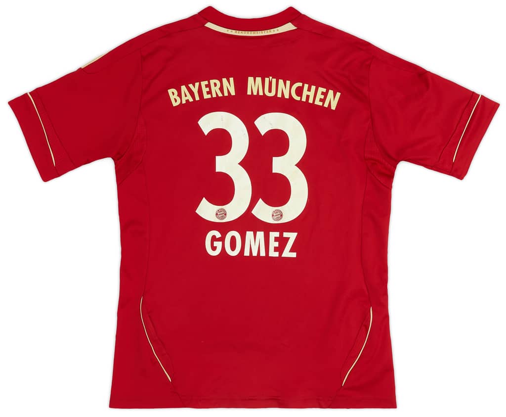 2012-13 Bayern Munich Home Shirt Gomez #33 - 5/10 - (M.Boys)