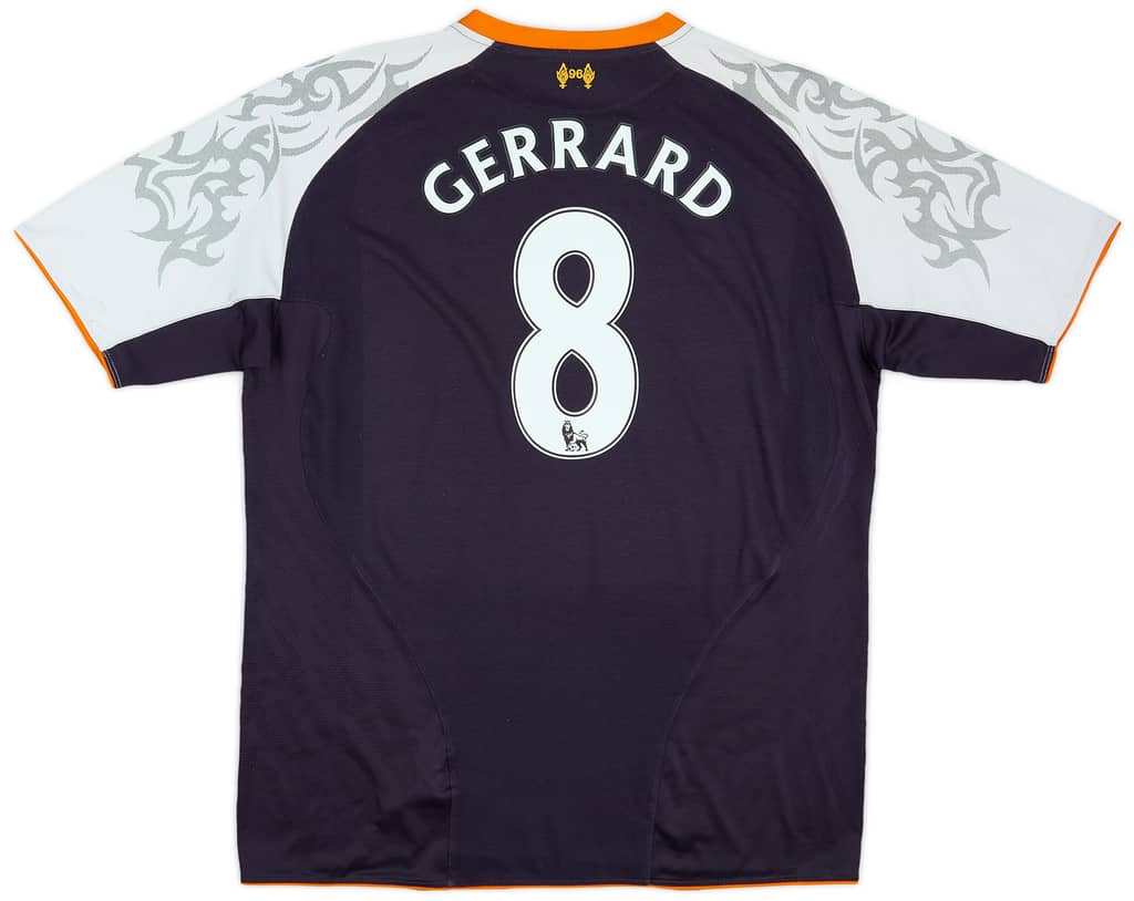 2012-13 Liverpool Third Shirt Gerrard #8 - 5/10 - (XXL)
