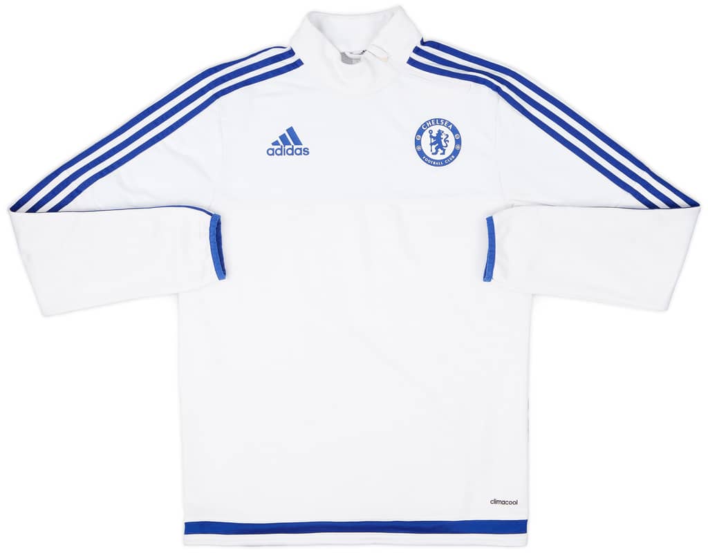 2015-16 Chelsea adidas 1/4 Zip Training Top - 7/10 - (S)