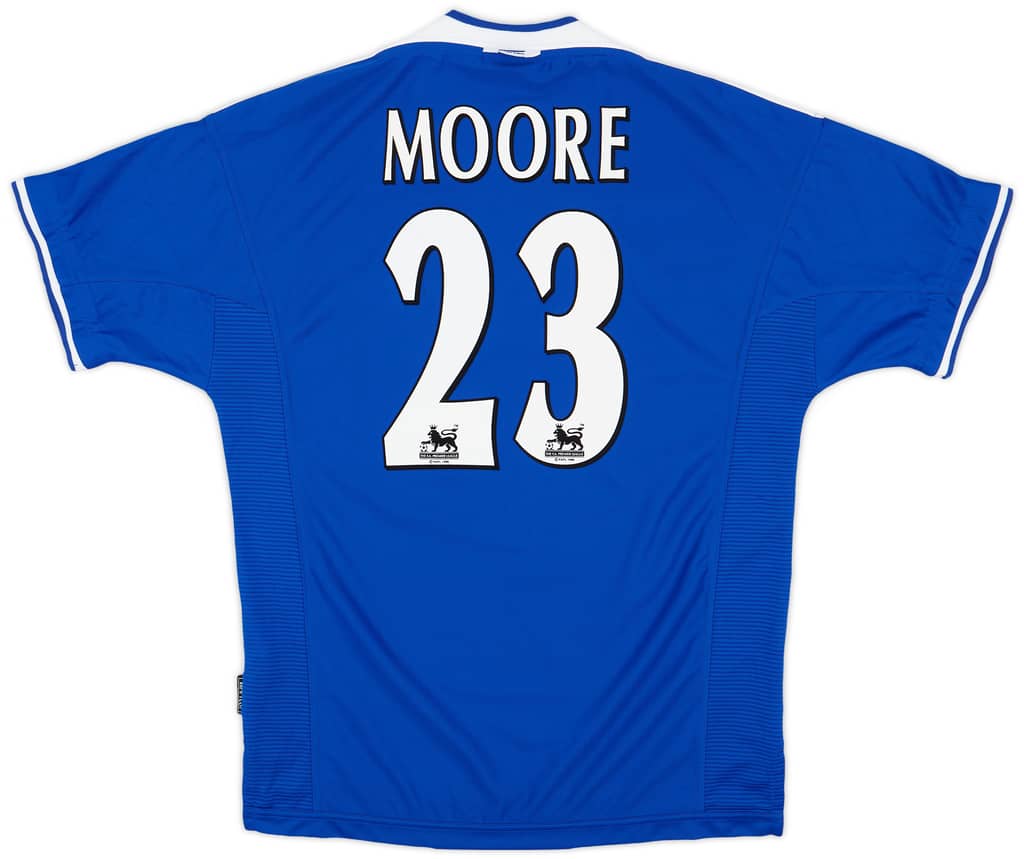 1999-00 Everton Home Shirt Moore #23 - 8/10 - (L)