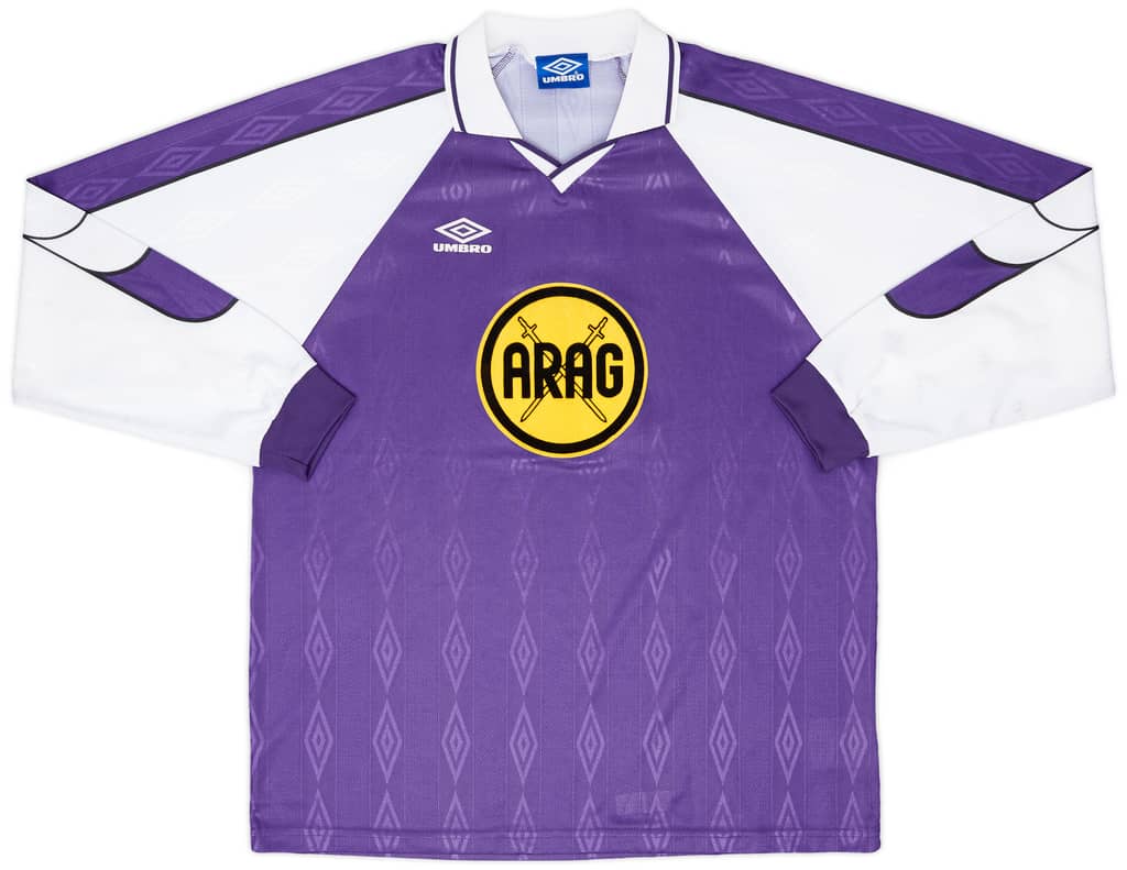 1999-00 Umbro Template L/S Shirt #7 - 8/10 - (XXL)