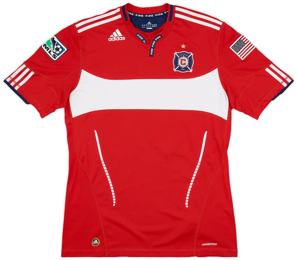 2010 Chicago Fire Authentic Home Shirt - 8/10 - (XL)