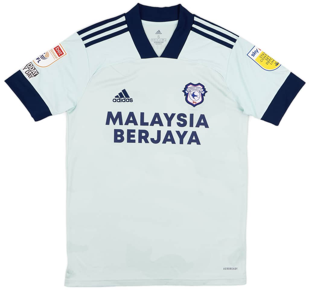 2021-22 Cardiff Match Issue Third Shirt Evans #36