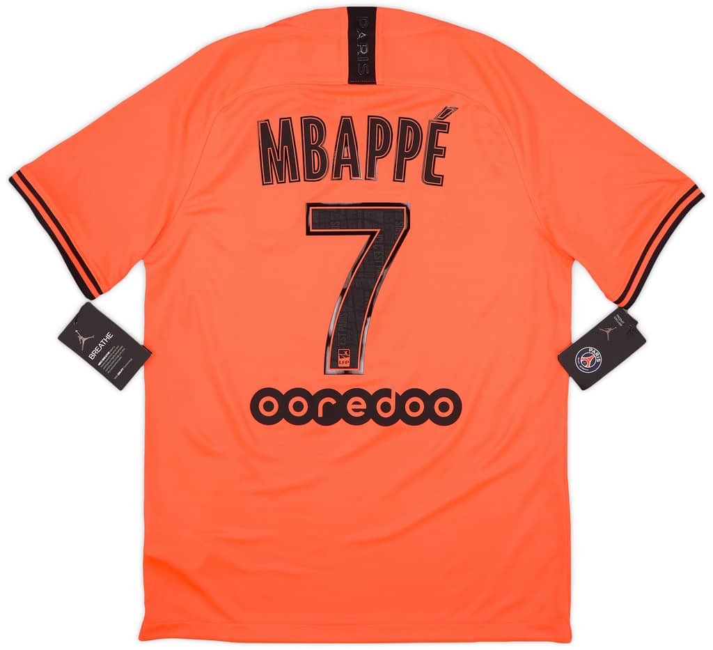 2019-20 Paris Saint-Germain Away Shirt Mbappe #7 (M)
