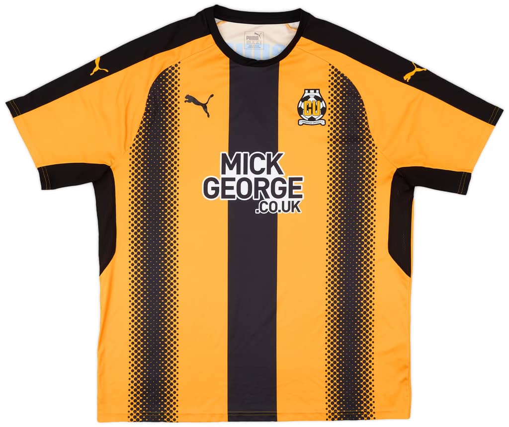 2017-18 Cambridge United Home Shirt - 9/10 - (XXL)
