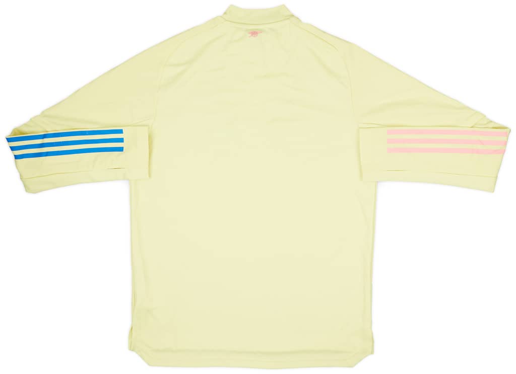 2020-21 Arsenal adidas Player Issue 1/4 Zip Drill Top #43 - 7/10 - (M)